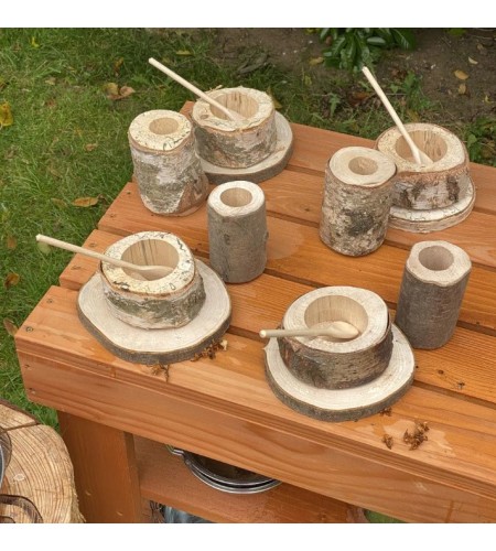 Conjunto de Chá de Lama Natural – 16 Peças