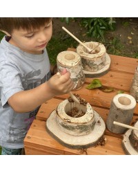 Conjunto de Chá de Lama Natural – 16 Peças