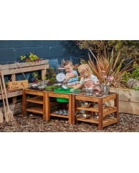 Conjunto de Cozinha de Madeira - Bargain Longlast Kitchen Set - 4 Peças