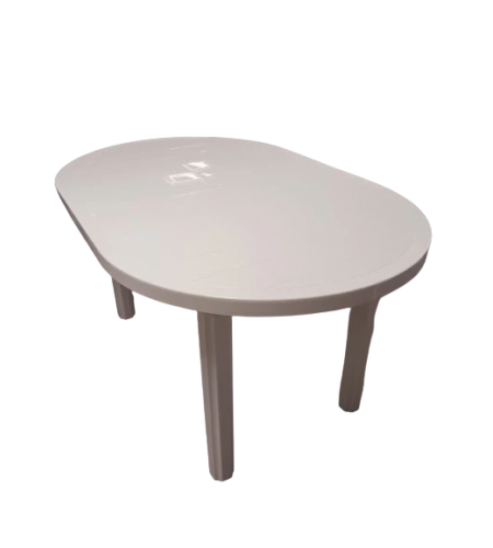 MESA OVAL - 140 x 90 x 73 cm