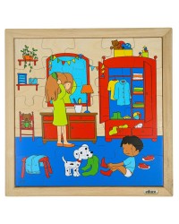 Conjunto de Puzzles "Higiene" - 4 Puzzles