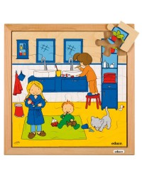 Conjunto de Puzzles "Higiene" - 4 Puzzles