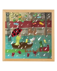 Conjunto de Puzzles "Condições Atmosféricas" - 4 Puzzles