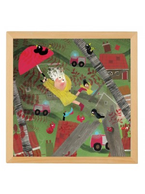 Puzzle Madeira Clima Extremo - Vento - 81 Peças