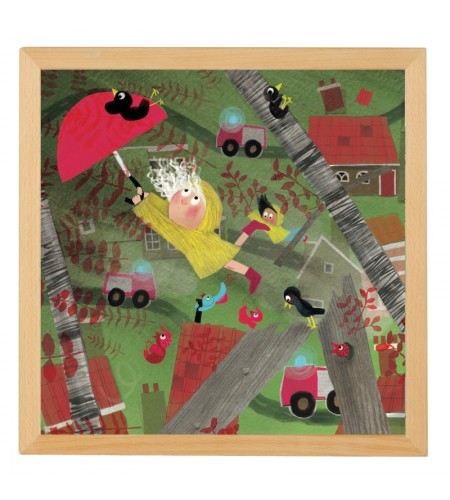 Puzzle Madeira Clima Extremo - Vento - 81 Peças