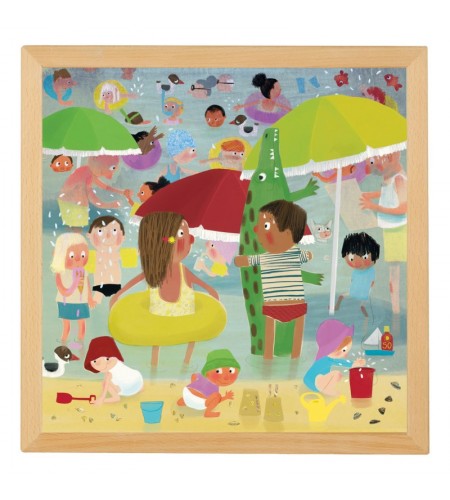 Puzzle Madeira Clima Extremo - Calor - 81 Peças