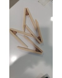 Pinças de Madeira - 4 unidades