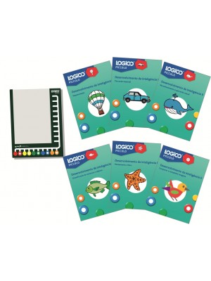 CONJUNTO LOGICO PICCOLO - BOX - Desenvolvimento de Inteligência II + Suporte