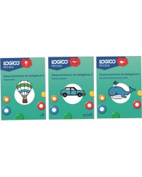 CONJUNTO LOGICO PICCOLO - BOX - Desenvolvimento de Inteligência II + Suporte
