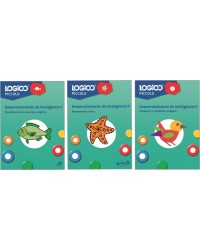 CONJUNTO LOGICO PICCOLO - BOX - Desenvolvimento de Inteligência II + Suporte