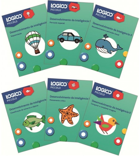 CONJUNTO LOGICO PICCOLO - BOX - Desenvolvimento de Inteligência II - S/ Suporte