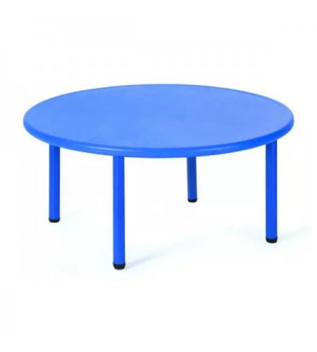 MESA CIRCULAR EM POLIPROPILENO 115 cm (DIÂMETRO) - Azul