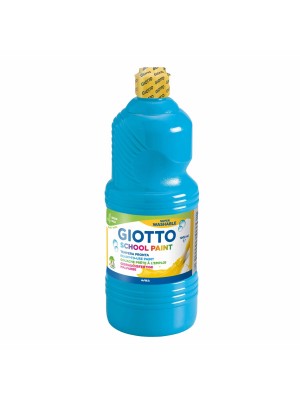 GUACHE LÍQUIDO GIOTTO 1 L - AZUL CIANO/CYAN