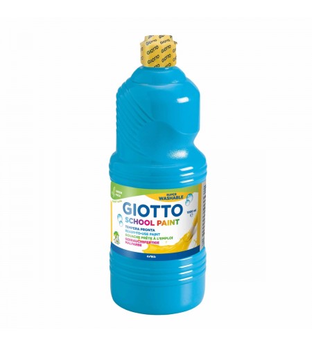 GUACHE LÍQUIDO GIOTTO 1 L - AZUL CIANO/CYAN