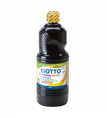 GUACHE LÍQUIDO GIOTTO 1 L - PRETO