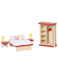 MÓVEIS QUARTO BÁSICO -  CASA DE BONECAS