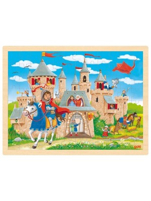 Puzzle Madeira Castelo dos Cavaleiros - 96 peças