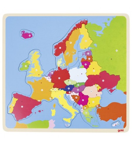 Puzzle Madeira Europa - 35 peças