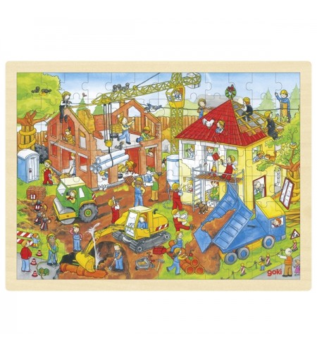 Puzzle Madeira - A Construção" - 96 peças