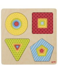 Quebra-Cabeça em Camadas de Formas Geométricas