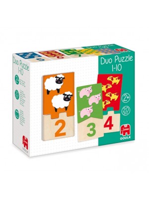 Duo Puzzle - Puzzle Duplo - 20 Peças