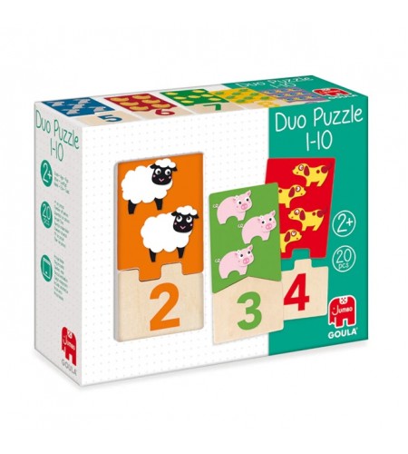Duo Puzzle - Puzzle Duplo - 20 Peças