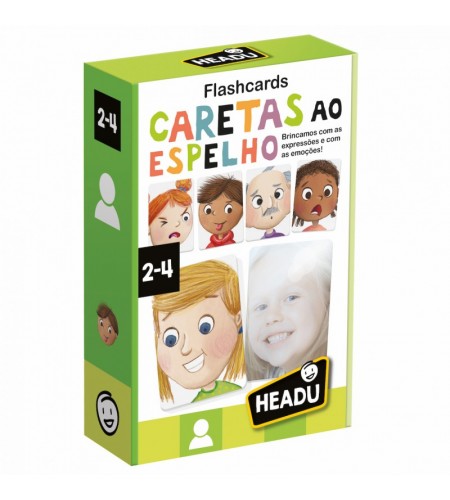 CARETAS AO ESPELHO - FLASHCARDS