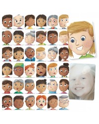 CARETAS AO ESPELHO - FLASHCARDS