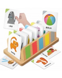A Minha Caixa de Flashcards: 100 Palavras – Montessori