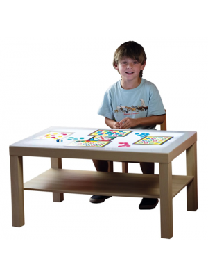 MESA DE LUZ COM BATERIA RECARREGÁVEL E COMANDO