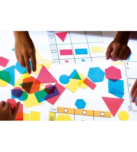 Kit de Atividades de Blocos Lógicos