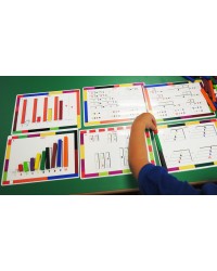 Kit de Cálculo Cuisenaire + Cartões - 186 peças Kit de Cálculo Cuisenaire + Cartões - 186 peças