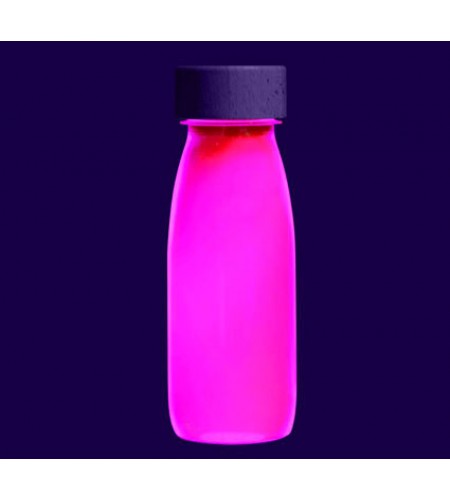 Frascos Sensoriais Fluorescentes - Rosa