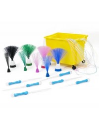 Maxi Kit Efeitos de Luzes e Fibra Ótica - conjunto 15 peças