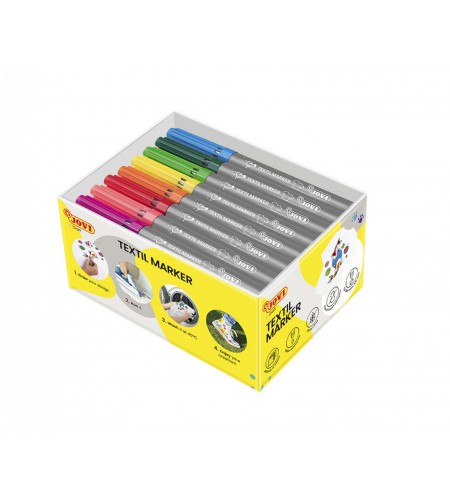 Marcadores Textil - 48 unidades
