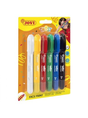 Twist Face Paint - Lápis de Maquilhagem - 6 CORES