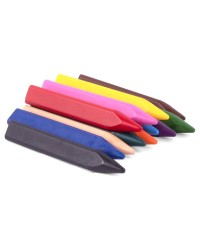 Lapis de Cera Jovi Trimax - 12 unidades