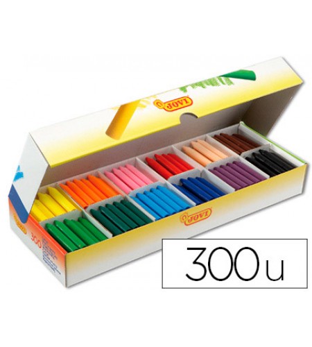 Lapis de Cera Jovi 25 cores sortidas - 300 unidades