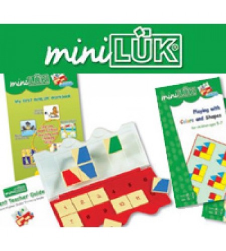 MINILÜK PACK - 10 Cadernos + 1 Suporte