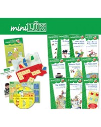 MINILÜK PACK - 10 Cadernos + 1 Suporte