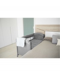 Berço/Cama de Viagem Co-Sleeping - Cinzento