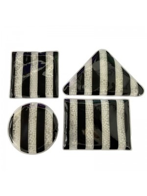 Formas Sensoriais Preto e Branco - Conjunto de 4