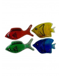 Peixes Sensoriais com Líquido - Conjunto de 4