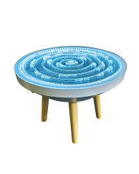 Mesa de Bolhas com Labirinto Sensorial