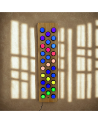 Painel de Luz com Espectro de Cor Rotativo Painel de Luz com Espectro de Cor Rotativo