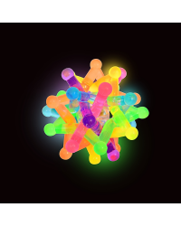 Bola de Pontos Sensorial Tricotada - Sensory Flashing Knitted Ball
