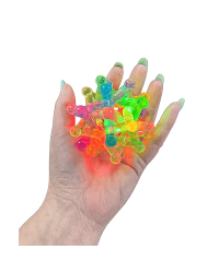 Bola de Pontos Sensorial Tricotada - Sensory Flashing Knitted Ball