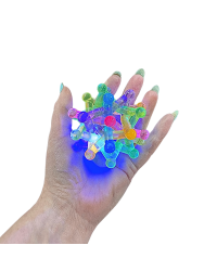 Bola de Pontos Sensorial Tricotada - Sensory Flashing Knitted Ball