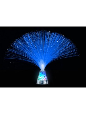 Luz de Fibras Ópticas Brilhantes - Base de Glitter