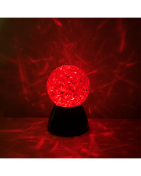 Luz Sensorial de Água com Glitter